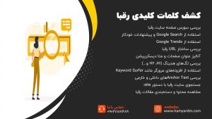 کلمات کلیدی رقبا